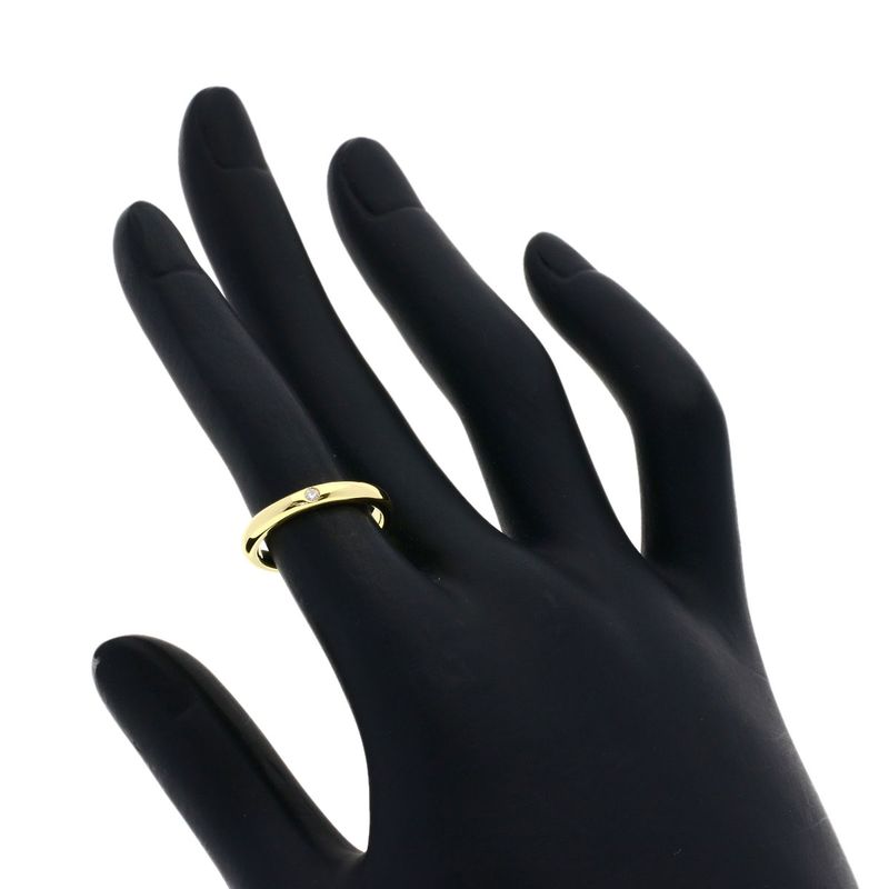 Tiffany & Co Wedding Diamond Ring 18K Yellow Gold