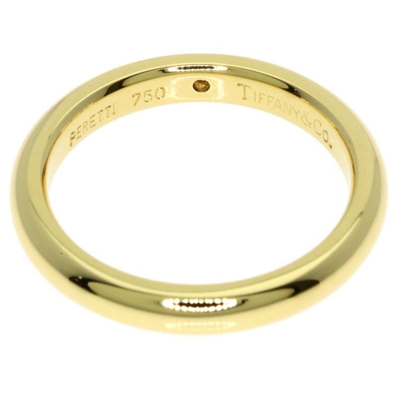 Tiffany & Co Wedding Diamond Ring 18K Yellow Gold