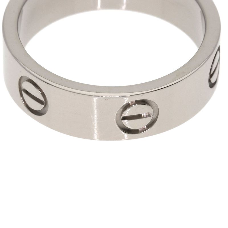Cartier Love Ring 53 18K White Gold