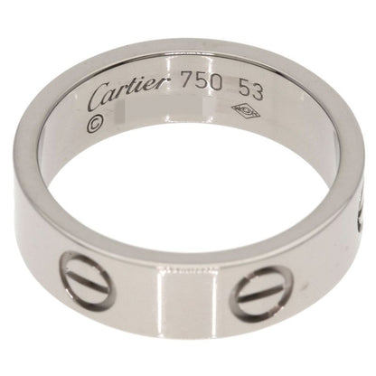 Cartier Love Ring 53 18K White Gold