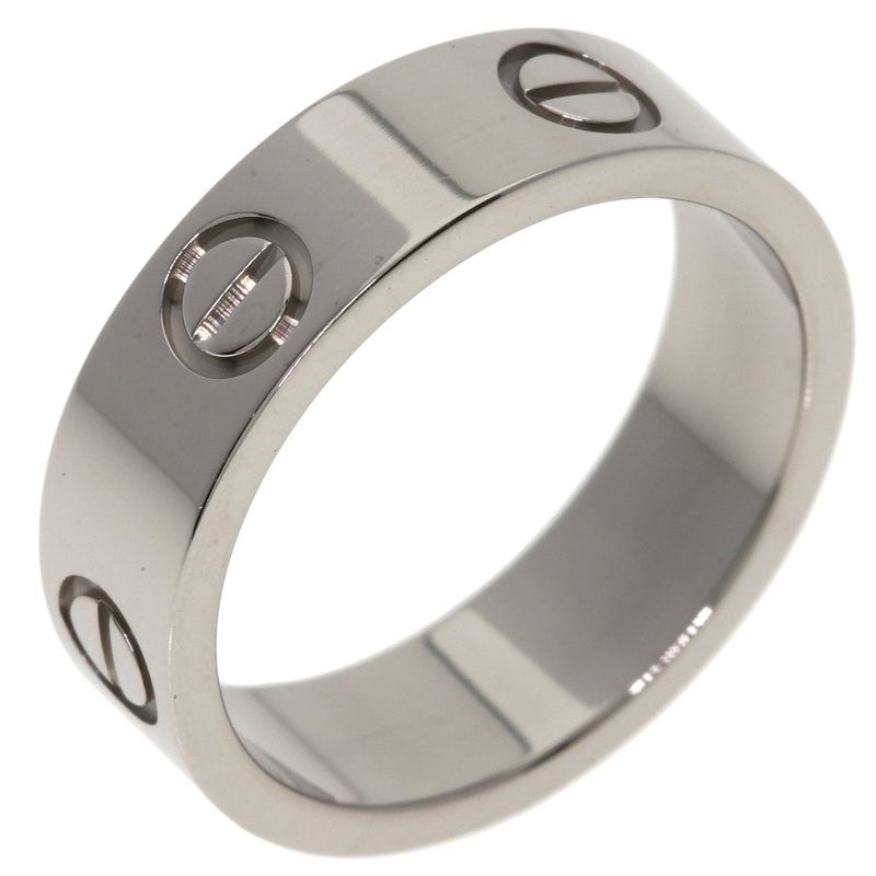 Cartier Love Ring 53 18K White Gold