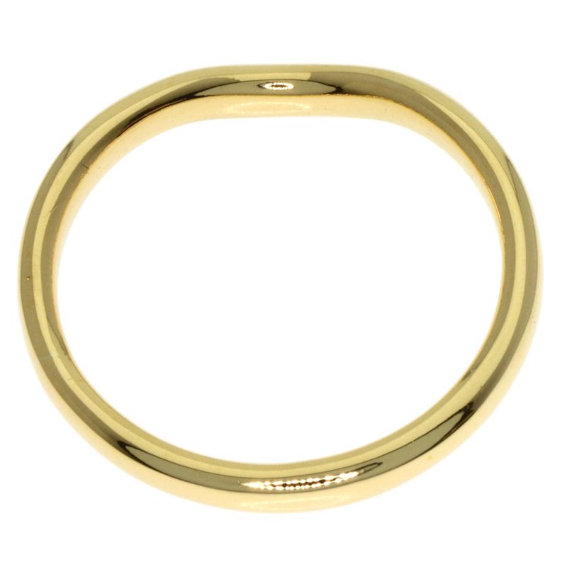 Tiffany & Co Curved Band Ring 18K Yellow Gold