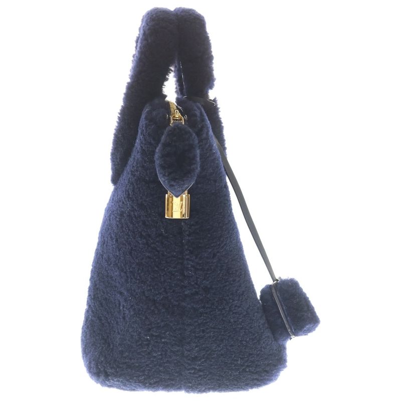 Louis Vuitton Lockit Voyage T Blue Marine 2-Way Bag Handbag