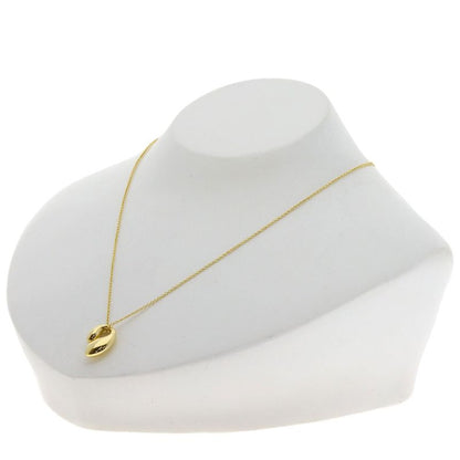 Tiffany & Co Double Teardrop Necklace 18K Yellow Gold