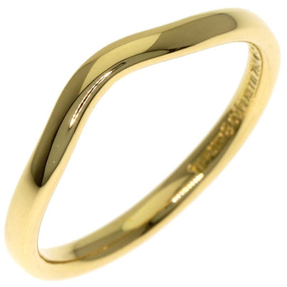Tiffany & Co T Cube Band Ring 18K Yellow Gold