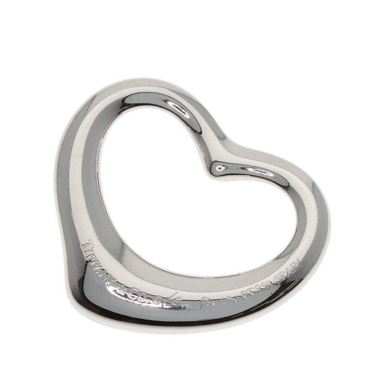 Tiffany & Co Open Heart Diamond Pendant Top