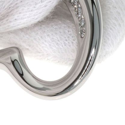 Tiffany & Co Open Heart Diamond Pendant Top