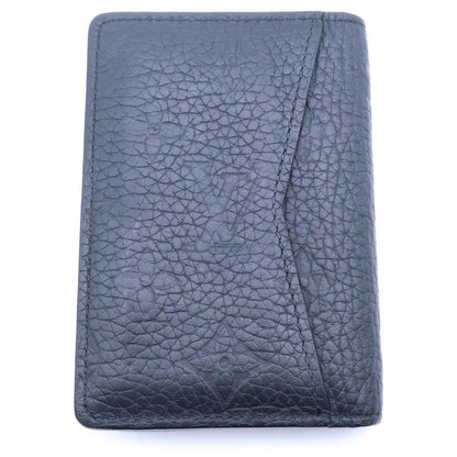 Louis Vuitton Organizer de Poche Monogram Taurillon Card Case Black