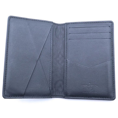Louis Vuitton Organizer de Poche Monogram Taurillon Card Case Black