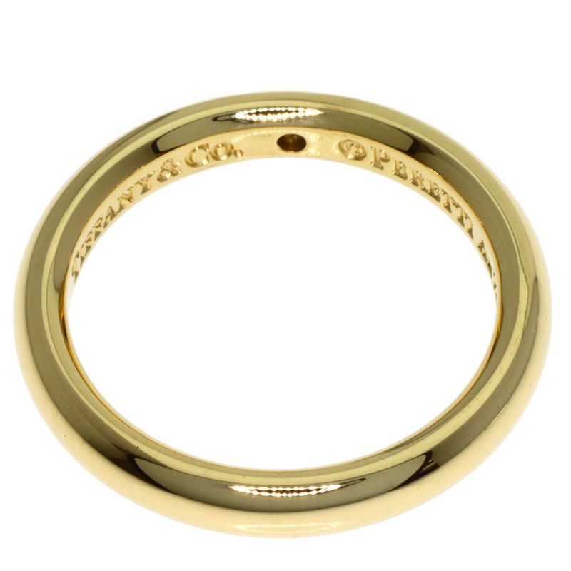 Tiffany & Co Wedding Diamond Ring 18K Yellow Gold