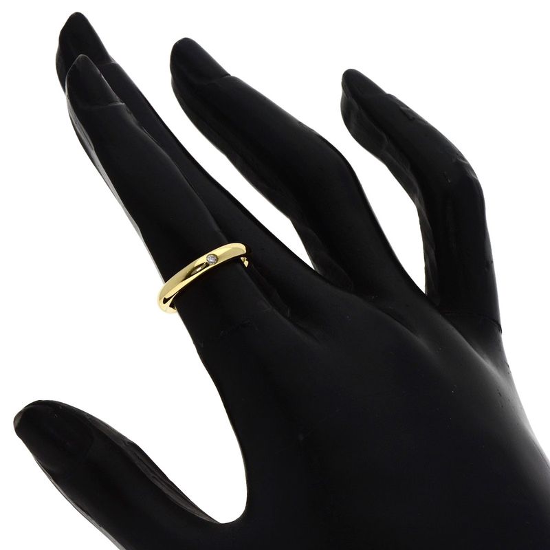 Tiffany & Co Wedding Diamond Ring 18K Yellow Gold