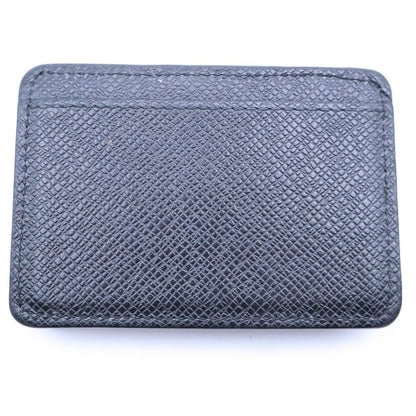 Louis Vuitton Taiga Coin Purse Leather Case Black
