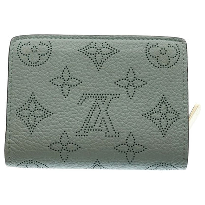 Louis Vuitton Mahina Portefeuille Bifold Wallet Compact Light Blue