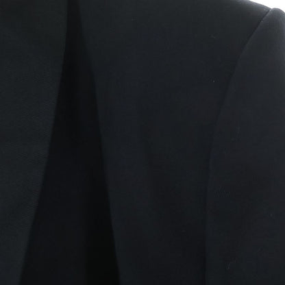 Gucci Wrapped Button Wool Silk Single Tailored Jacket Black 56