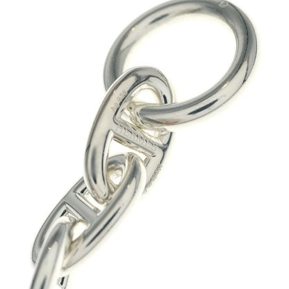 Hermes Chaine D'ancre TGM 10 Pieces Chain Bracelet Silver