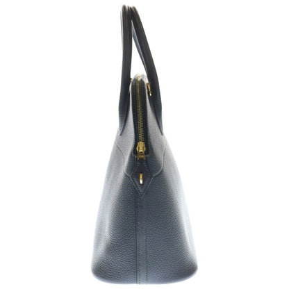 Hermes Bolide 35 Navy Ardennes Silver Handbag