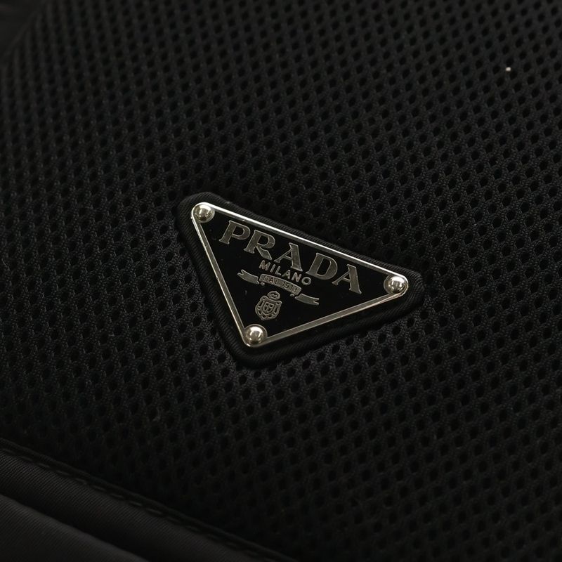 Prada Tessuto Backpack Nylon Silver