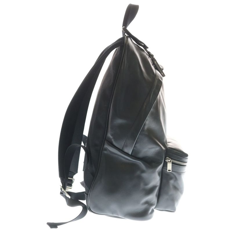 Saint Laurent Paris City Backpack Black Canvas