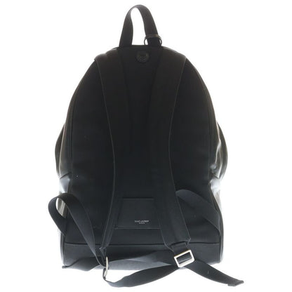 Saint Laurent Paris City Backpack Black Canvas