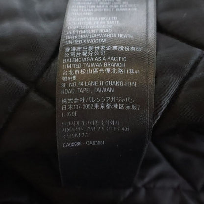 Balenciaga BB Monogram Leather Jacket Bbmonogram Black