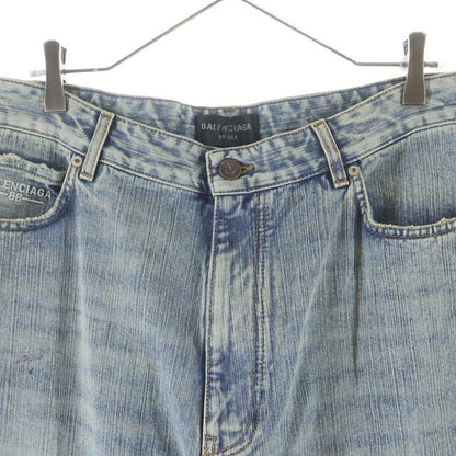 Balenciaga Y2K Stretched Knee Baggy Jena Pants Indigo
