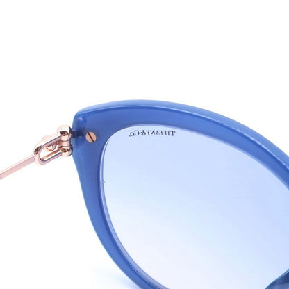 Tiffany & Co Sunglasses Blue Gold Eyewear