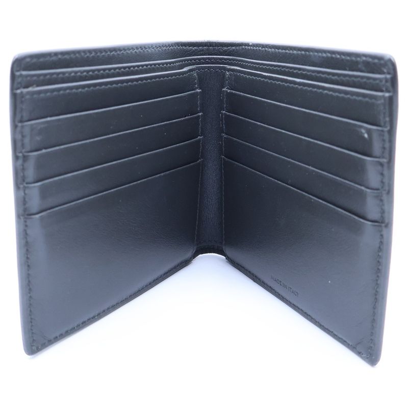 Celine Bifold Compact Wallet Gray