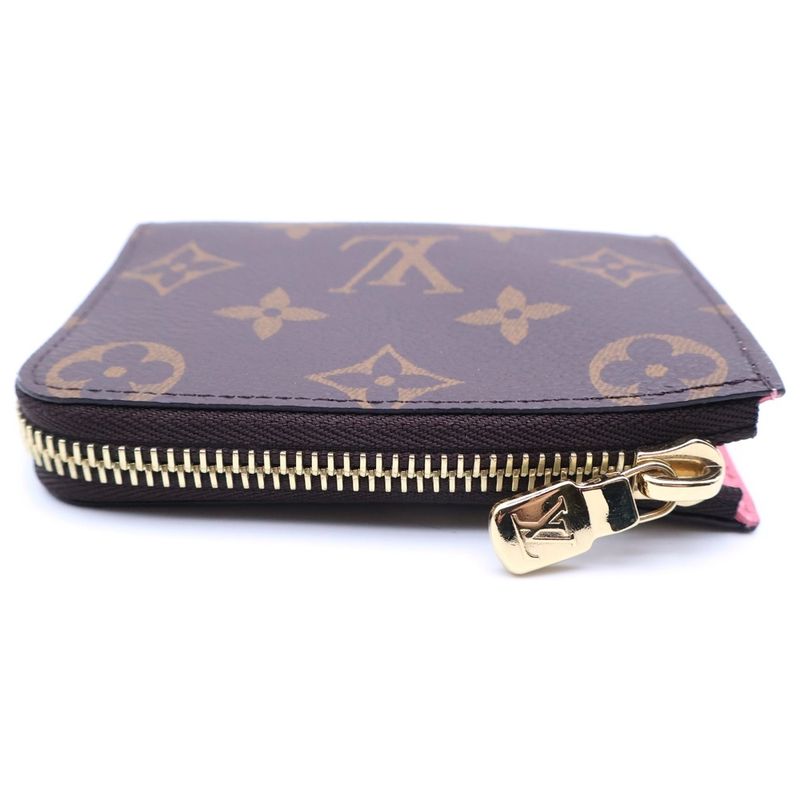 Louis Vuitton Monogram Portefeuille Noah Compact Eugenie Wallet Brown Pink