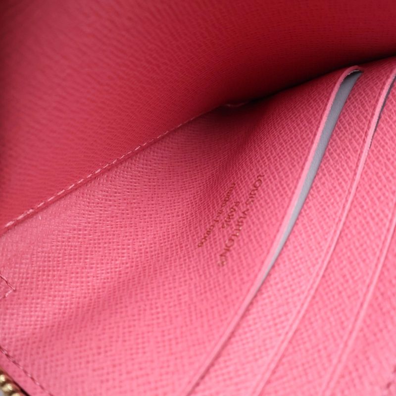 Louis Vuitton Monogram Portefeuille Noah Compact Eugenie Wallet Brown Pink