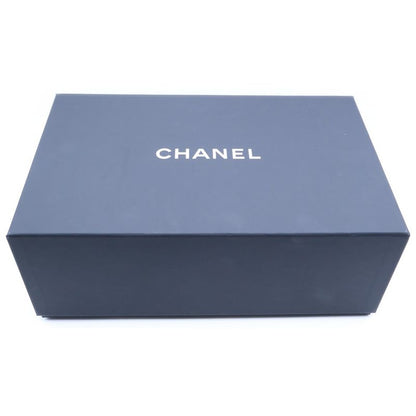 Chanel Quilted CC Logo Top Handle Chain Wallet Shoulder Bag Lambskin Black