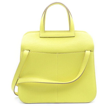 Hermes Halzan 25 Taurillon Clemence Shoulder Bag Silver