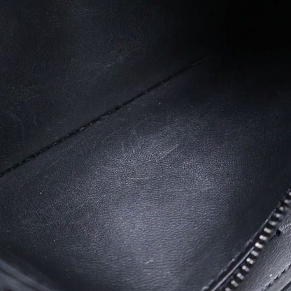 Louis Vuitton Amped Leather Zippy Wallet Horizontal Black