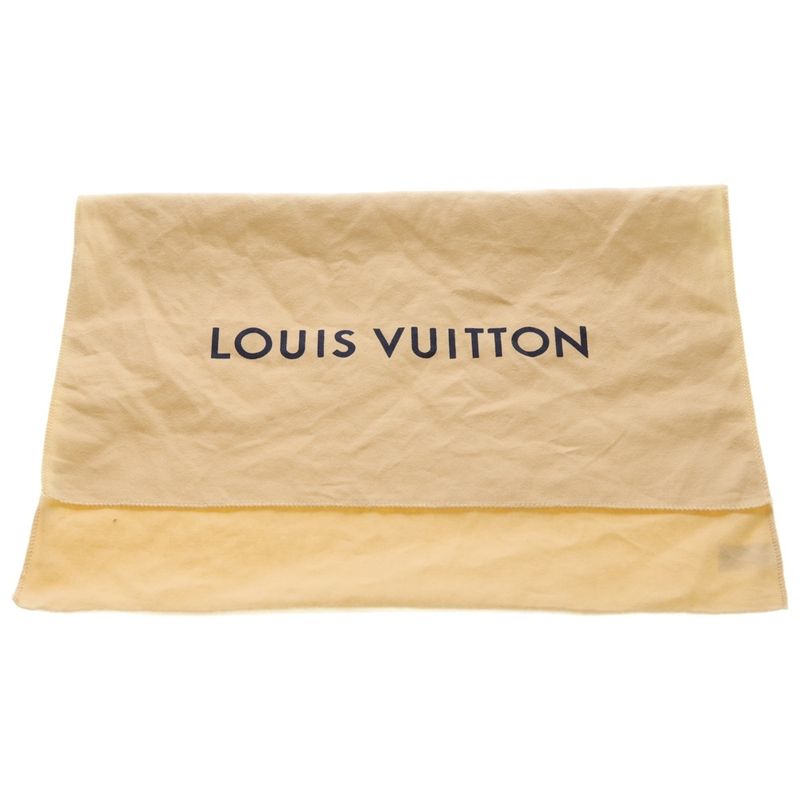 Louis Vuitton LV Romance All in BB Handbag White Brown Leather