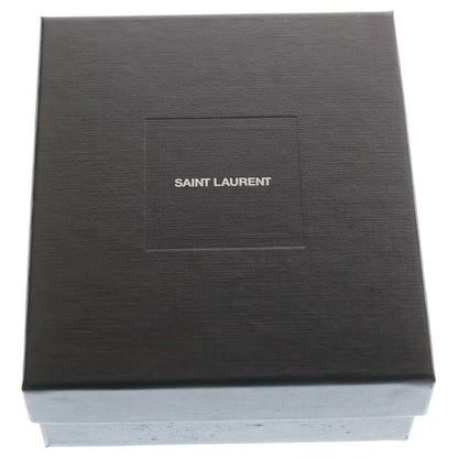 Saint Laurent Paris Monogram Embossed Leather Cassandra Multifold Mini Wallet