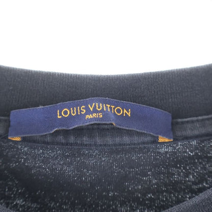 Louis Vuitton Smoke Printed Tee Short Sleeve T-Shirt Black