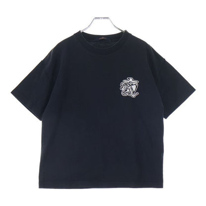 Louis Vuitton Smoke Printed Tee Short Sleeve T-Shirt Black