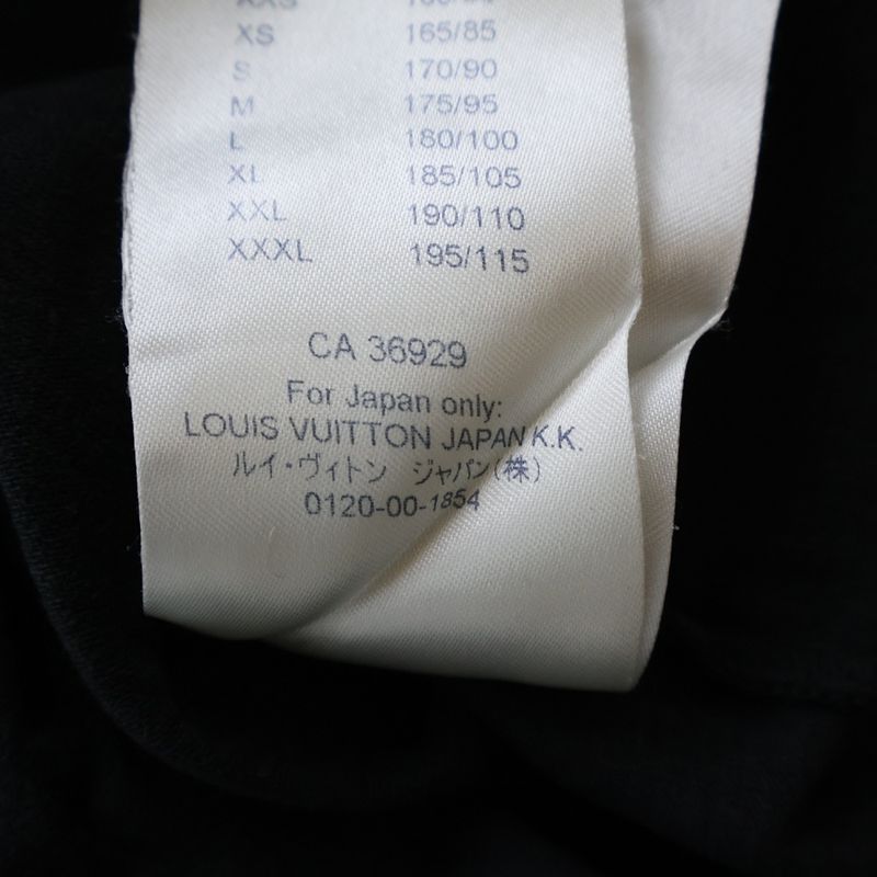 Louis Vuitton Smoke Printed Tee Short Sleeve T-Shirt Black