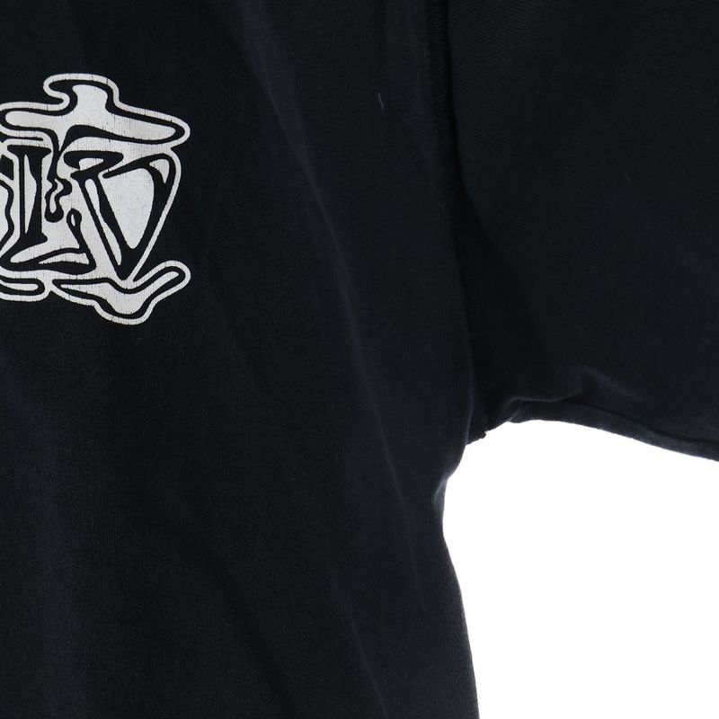 Louis Vuitton Smoke Printed Tee Short Sleeve T-Shirt Black