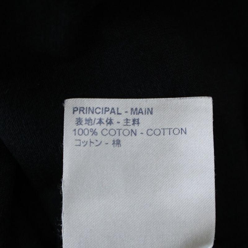 Louis Vuitton Smoke Printed Tee Short Sleeve T-Shirt Black