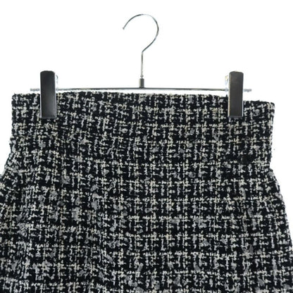 Chanel Spring Collection Tweed Midi Amskirt Black Skirt