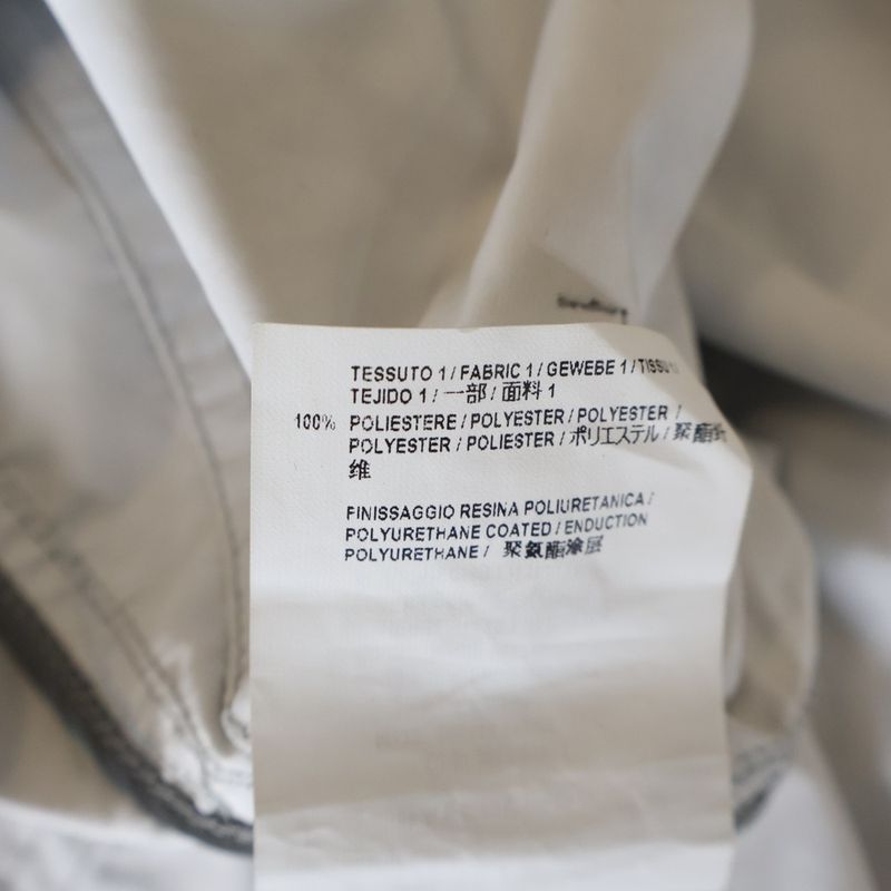 Balenciaga Reflective Opera Rain Coat Long Silver