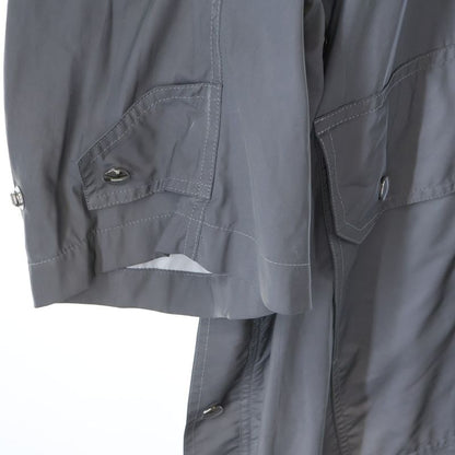 Balenciaga Reflective Opera Rain Coat Long Silver