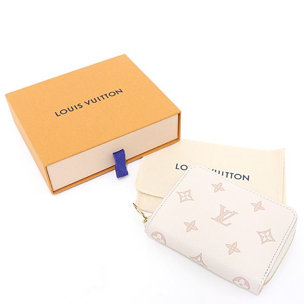 Louis Vuitton Zippy Coin Purse by Color Eden Monogram Empreinte Leather Bicolor-eden