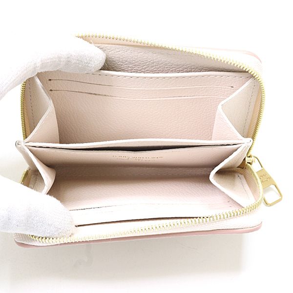 Louis Vuitton Zippy Coin Purse by Color Eden Monogram Empreinte Leather Bicolor-eden