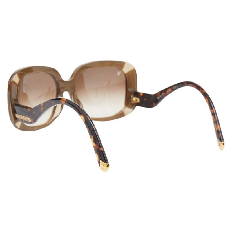 Louis Vuitton Anemone Brown Pink Plastic Eyewear