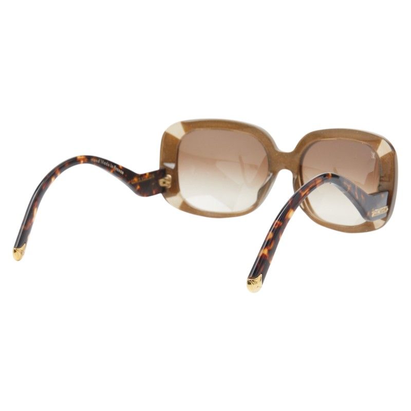 Louis Vuitton Anemone Brown Pink Plastic Eyewear