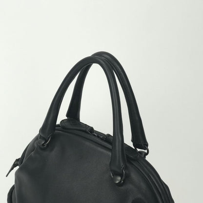 Bottega Veneta Intrecciato Tote Black Silver Handbag