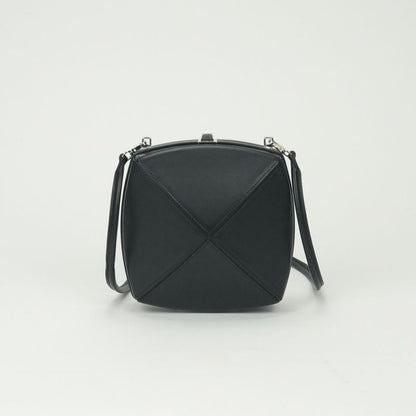 Hermes Clou Medley Shoulder Bag Siamkyra Noir Black