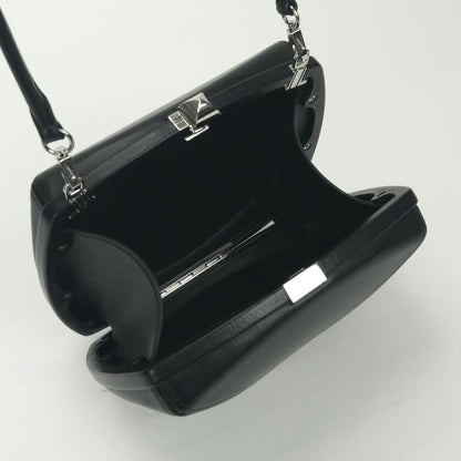 Hermes Clou Medley Shoulder Bag Siamkyra Noir Black