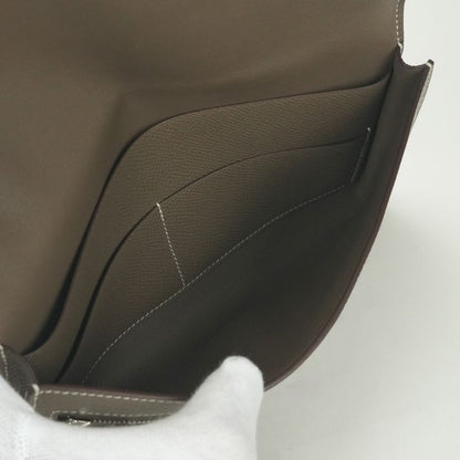 Hermes Passant to Tanman Wallet Veau Epsom Etoupe Etoupe Gray